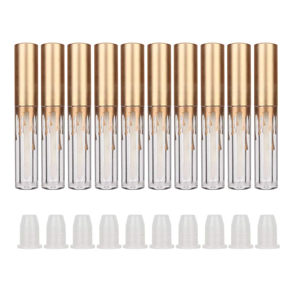 2.5ML Mini Lip Gloss Tube, 10PCS Lipstick Container Lip Balm Bottle Empty Cosmetic Container Tube Travel Gloss