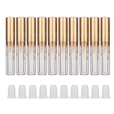 2.5ML Mini Lip Gloss Tube, 10PCS Lipstick Container Lip Balm Bottle Empty Cosmetic Container Tube Travel Gloss