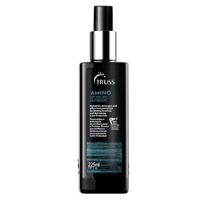 TRUSS Professional Amino Miracle Hair Heat Protectant Spray - Powerful, Anti-Aging Leave In Hair Treatment and Detangler Spray to Deep Condition  Smooth Knots (225 ml)