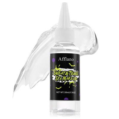 SFX Sweat &amp; Tears Gel - Realistic, Hypoallergenic, Non-Irritating Fake Sweat with Glossy Finish for Tears | Natural-Looking Halloween, Stage &amp; Drama Makeup Effects