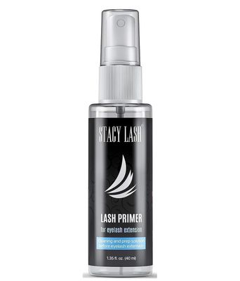 Eyelash Extension PrimerCleanser (1.35fl.oz40ml) Stacy LashProtein Oil RemoverIncrease Adhesive Bonding Power RetentionPretreatment for Individual Semi Permanent Extensions Glue Supplies