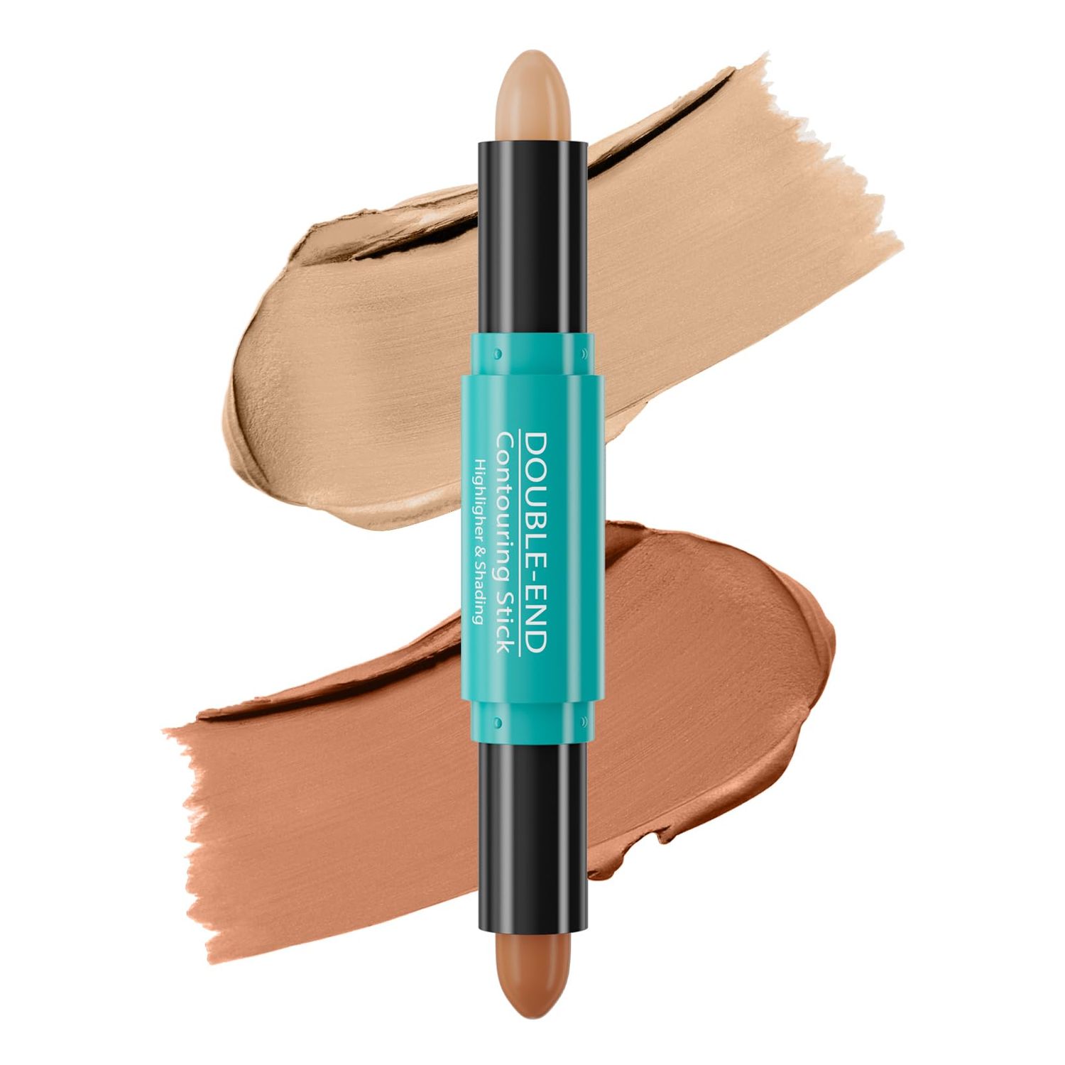 Vawolecy Dual-Ended Contour Stick, Face Shaping &amp; Contouring Stick, Highlighter Makeup Pen for All Skin Tones