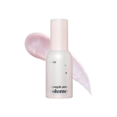 ETUDE Nymph Aura Volumer 24g | Radiant Cream, Glow Cream, Primer for Face, Glow &amp; Shiny Skin Makeup Base, Transparent, Moisturizing, Hydrating, Korean Makeup, Kbeauty, Perfect for Gift