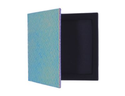 Mermaid Fish-Scale Pattern Change Empty Magnetic Eyeshadow Blush Highlighters Palette makeup tools 10x10cm