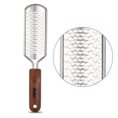 Professional Pedicure Foot File, Colossal Stainless Steel Detachable Foot Scrubber, Hard Skin Removers Pedicure Rasp for Wet and Dry Feet