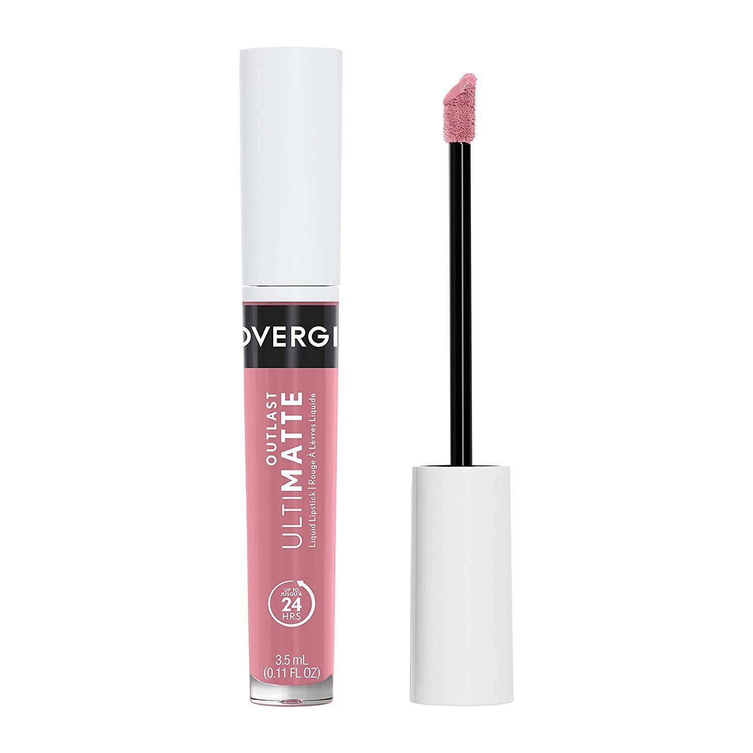 COVERGIRL Outlast Ultimatte One Step Liquid Lip Color, Rose, Yay, Rose, 0.12 Fl Ounce, Yay, Ros 115 (99350047205)