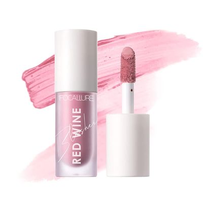 FOCALLURE Liquid Blush Makeup, a Fresh Healthy-looking Finish,Long Lasting Waterproof Face Blush for Cheek,Easy to Create a Velvet Mist Natural Makeup, B04 Pink Lady
