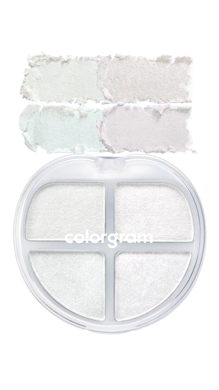 COLORGRAM TINTIN DORY EYESHADOW PALETTE 01 GLITTER DORY | 4 Color Compact Palette with Silky Smooth Texture &amp; Strong Pigmentation | Travel-Friendly Collectible with Vibrant Shades