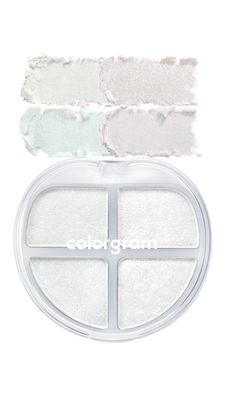 COLORGRAM TINTIN DORY EYESHADOW PALETTE 01 GLITTER DORY | 4 Color Compact Palette with Silky Smooth Texture &amp; Strong Pigmentation | Travel-Friendly Collectible with Vibrant Shades