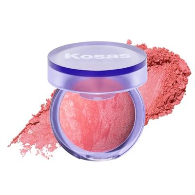 Kosas Blush is Life - Talc-Free Dimensional Blush Baked with Squalane &amp; Hyaluronic Acid - Long Wear - Hype