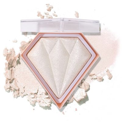 XINGXYUEL Face White Highlighter Makeup Palette Shimmer Contour Powder Waterproof Long-Lasting, Brightens Face Complexion Contour Illuminator Highlighters Blush Powder Makeup Palette - 01 Pearl White