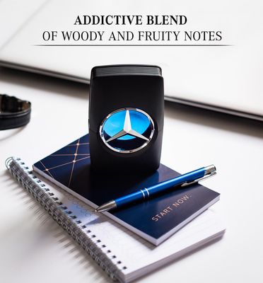 Mercedes-Benz Man - Eau de Toilette for Men - Aromatic, Woody Fruity Mens Fragrance with Cedar and Oakmoss Notes - Long Lasting Mens Cologne - 1 oz