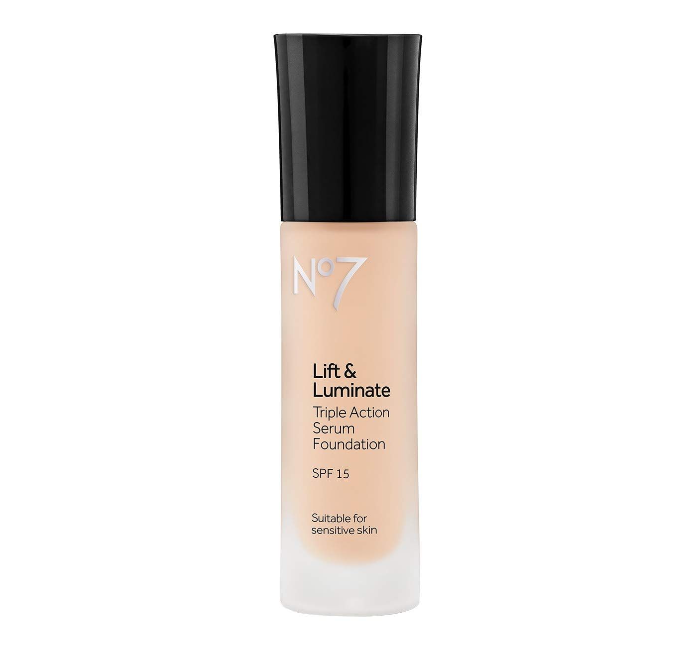 Boots No7 Lift &amp; Luminate Foundation SPF 15 Warm Beige - 1oz Warm Beige