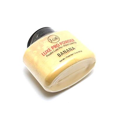 Jcat Beauty Pick 1 Luxe Pro Powder Face &amp; Body Matte Finish Oil Control  Free ZipBag (LPP101  BANANA)