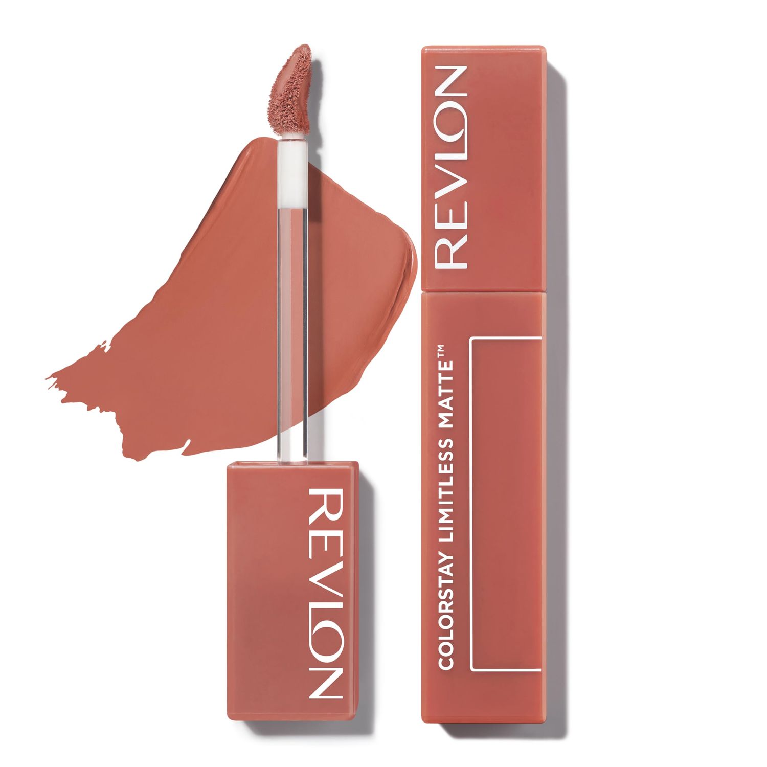 Revlon ColorStay Limitless Matte Liquid Lipstick, Lip Makeup Stocking Stuffers for Women, Vegan, No-Budge, Waterproof, 002 Poster Child, 0.17 fl oz