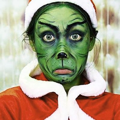 MEICOLY Green Face Body Paint Stick for Christmas Makeup(1.06 Oz),Stocking Stuffers for Christmas,Hunting Hulk Gamora Camo Face Paint,Waterproof Green Eye Black for Sports,Halloween SFX Cosplay Makeup