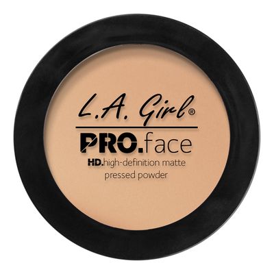 L.A. Girl Pro Face Powder Nude Beige, LAX-GPP605, 0.25 Ounce