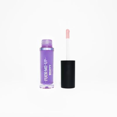 FMU Beauty Hyper Hue Lip &amp; Cheek Tint for Bright Colorful Festival Makeup (Ultraviolet - Purple)