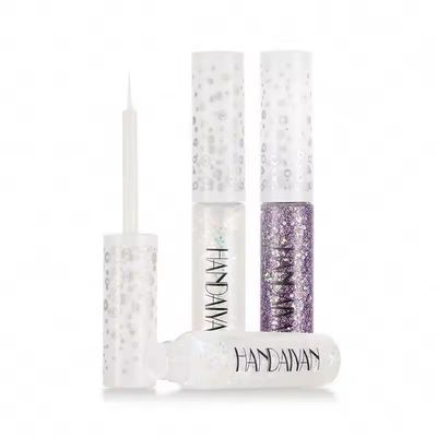 R.Y.M Glitter Eye Liner Liquid Glitter Mascara Waterproof Shimmer Quick Drying Glitter Mascara Eyeshadow for Party Festival Eye Makeup (05#, 0.5 Ounce (Pack of 1))