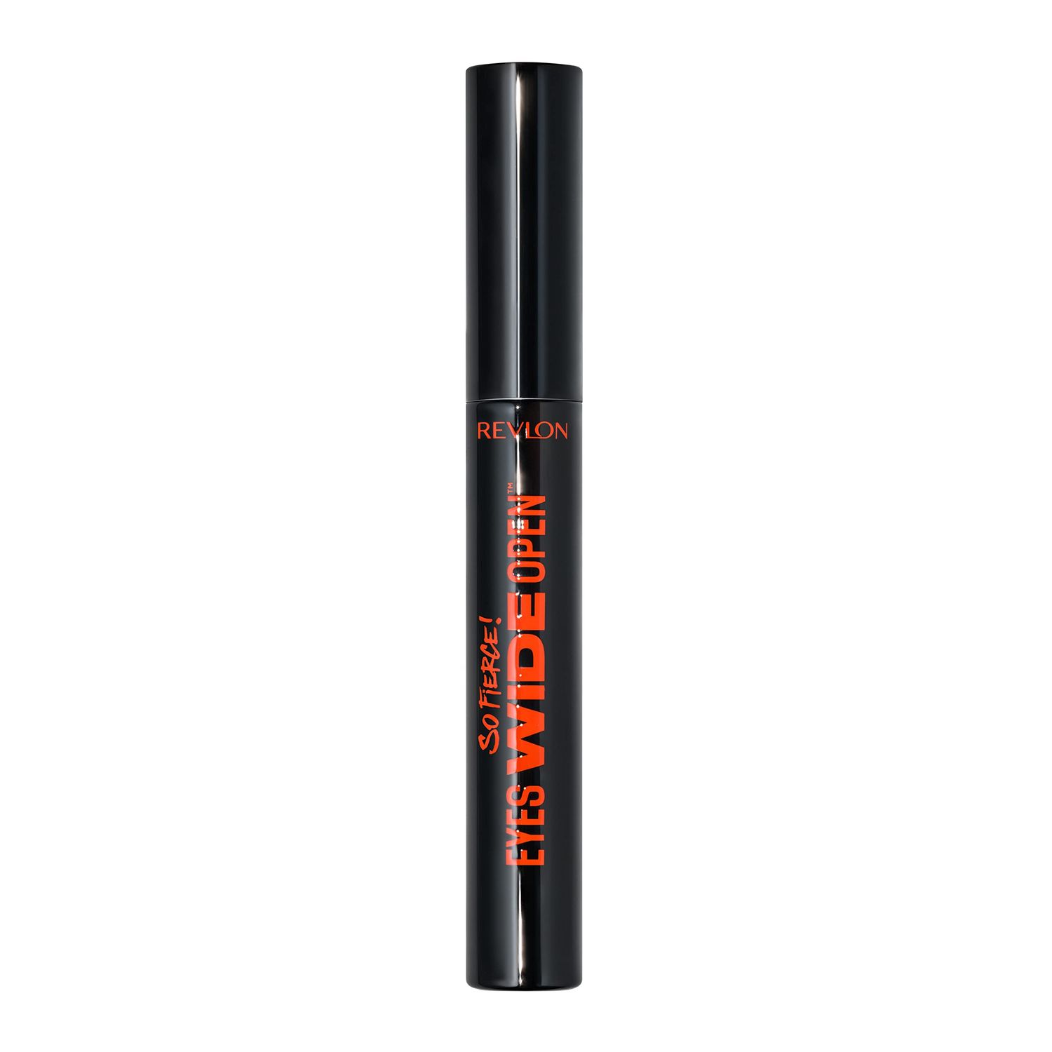 Revlon So Fierce! Eyes Wide Open Mascara with Push-up Brush, For Volumizing &amp; High Lifting Eyelashes, Smudge-proof, Flake Resistant, 101 Blackest Black, 0.24 fl oz.