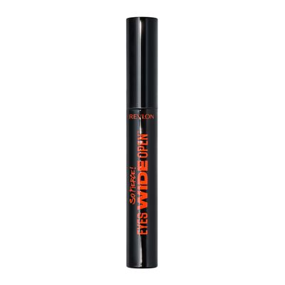 Revlon So Fierce! Eyes Wide Open Mascara with Push-up Brush, For Volumizing &amp; High Lifting Eyelashes, Smudge-proof, Flake Resistant, 101 Blackest Black, 0.24 fl oz.
