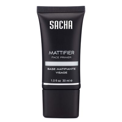 Sacha Mattifier, Mattifying Foundation Primer. Blurs Fine Lines, Pores and Wrinkles. Matte Face Primer and Hydrating Makeup Base for Oily, Combination Skin. 1.0 oz