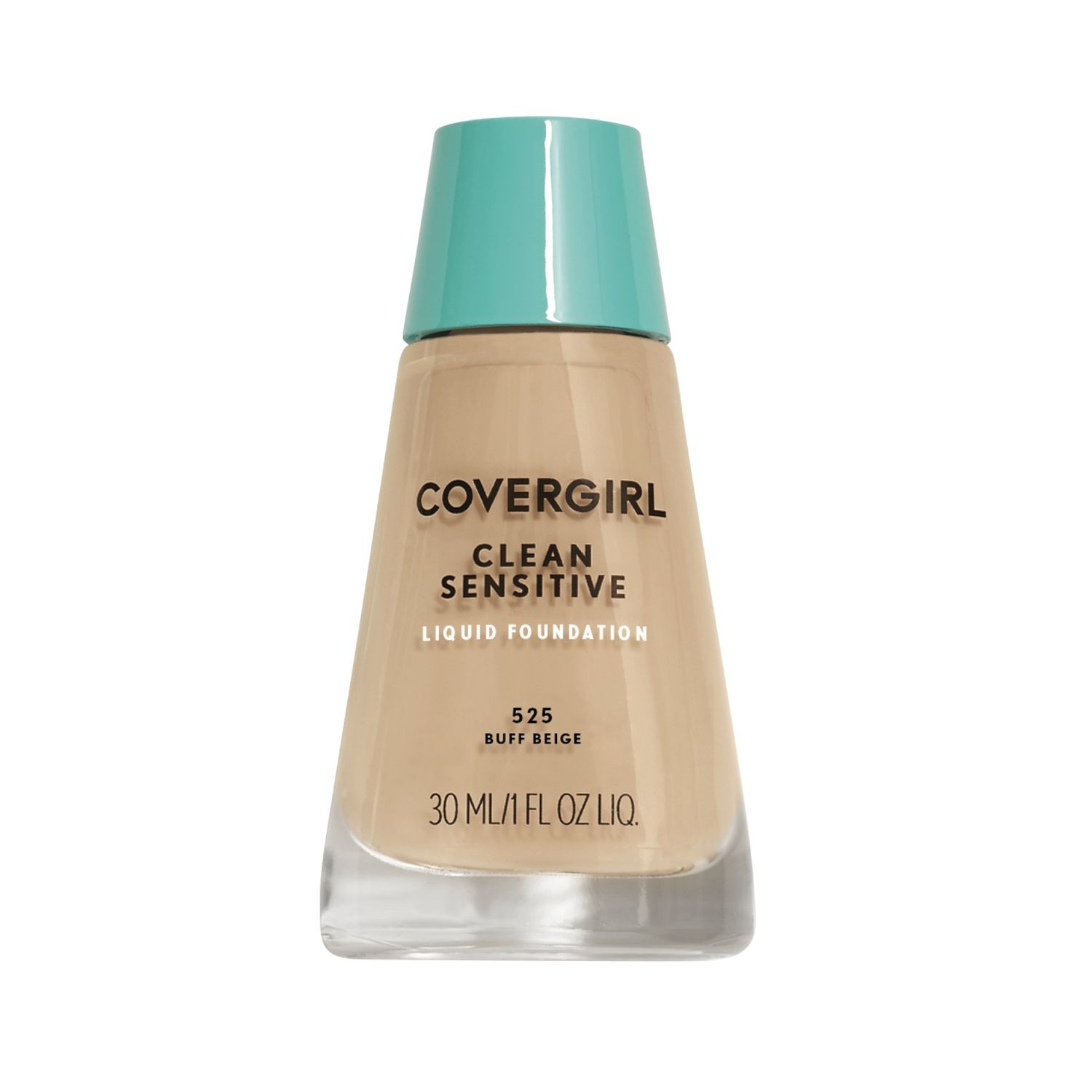 COVERGIRL, Clean Sensitive Skin Foundation, Buff Beige, 1 Count (packaging may vary)