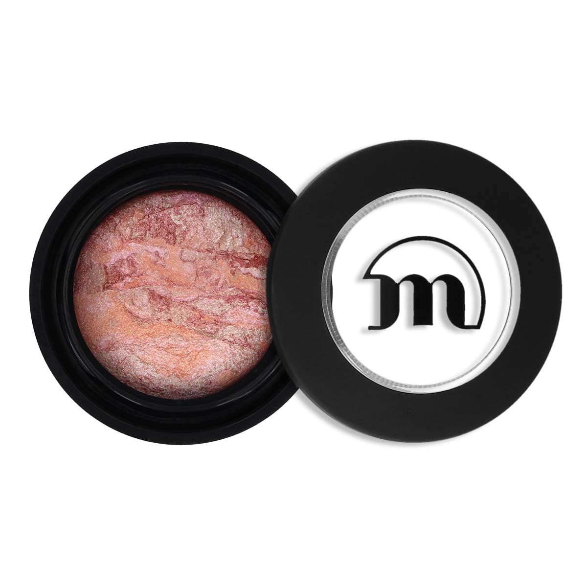 Make-Up Studio Professional Amsterdam Eyeshadow Moondust - Highly Pigmented Baked Powder - Intense Shiny Finish - Firm, Bright Color And Shine - Black Or Pastel Undertone - Pink Platinum - 0.06 Oz