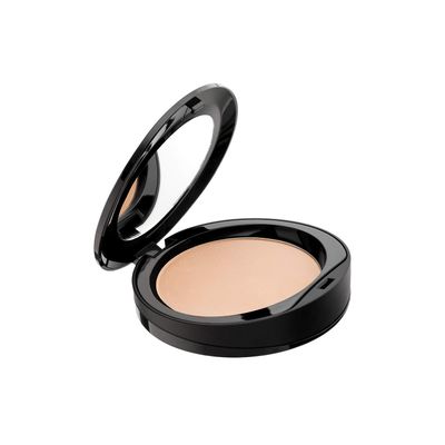 Radiant Professional Maxi Coverage Powder - Vitamin C Enriched - Helps Retain Moisture - SPF 15 - Full Coverage Makeup Foundation - Matte Finish Makeup Powder - Medium Tan (06)