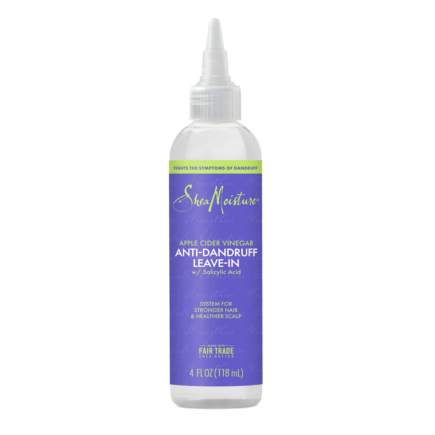 SheaMoisture Hair Care System Anti-Dandruff Leave-In For Stronger Hair &amp; Healthier Scalp Formulated With Apple Cider Vinegar Fair Trade Shea Butter 4oz