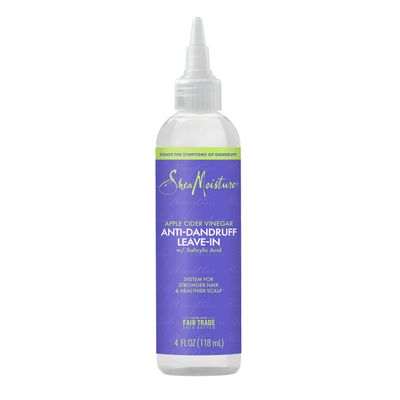 SheaMoisture Hair Care System Anti-Dandruff Leave-In For Stronger Hair &amp; Healthier Scalp Formulated With Apple Cider Vinegar Fair Trade Shea Butter 4oz