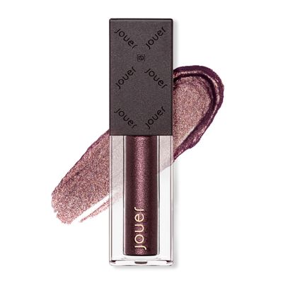 Jouer Paris Lights Eye Paints - Metallic Liquid Eyeshadow - Long Lasting &amp; Crease-Proof Shimmer Cream Eyeshadow - Smooth Chrome Finish, Desir