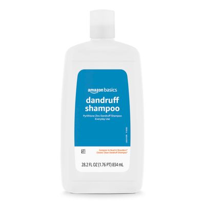 Amazon Basics Dandruff Shampoo, Everyday Use, 33.8 Fluid Ounces