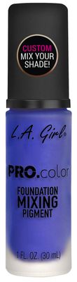 L.A. Girl Pro Matte Mixing Pigment, Blue, 1 Fl Oz