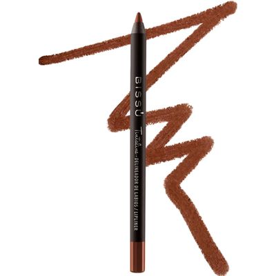 Biss Tintaline Lipliner - 14 Vivid Colors, High-Coverage, Waterproof, Long-Lasting Pigmentation, Creamy. 1.2 gmrs (Reddish Brown)