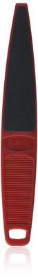 Flowery Original Swedish Clover Red Foot File, Pedicure Foot Scrubber, 60100 Grit - RED