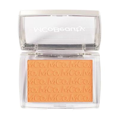 MCoBeauty Glow Up pH Powder Blush - Peach Pop, Customizable Matte Blush, Vegan, Cruelty Free Cosmetics