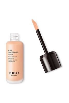 KIKO MILANO - Full Coverage 2-in-1 Foundation &amp; Concealer 16 - N 25 2 in 1 foundation and concealer, superior coverage