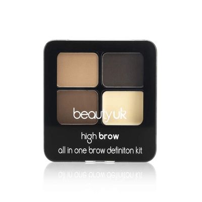 Beauty UK All-Inclusive High-Brow Complete Eyebrow Kit for Shaping, Grooming, and Defining Eyebrows All Skin Tones