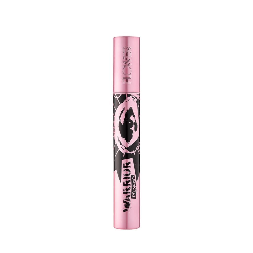 FLOWER Beauty By Drew Barrymore Volumizing Mascara - Warrior Princess - With Clump Free Technology for Lash Lengthening  Lash Lifting  Curling - Washable  Defining  Buildable - Black