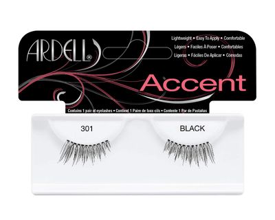 Ardell Accent Lashes, Black 301 1 Pair