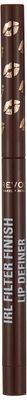 Makeup Revolution IRL Filter Finish Lip Definer, Americano Brown