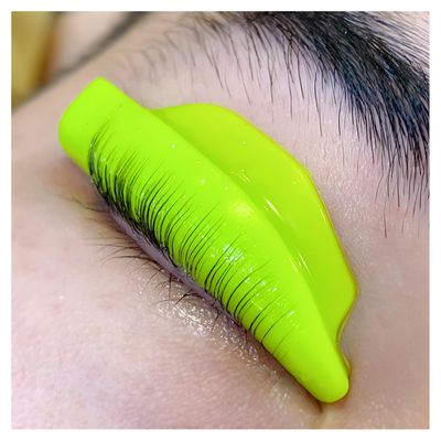 Lash Lift Shields LU Curl 10 Size Lifting Pad Rapid Eyelash Shield Shiny Perm Rods Make Eyes Natural Mint Green Perming Guards Curl Flexible Pads Extreme Rod 100 Use Elastic Lami Perming Roller