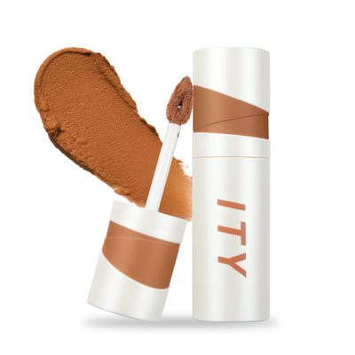 ITY Velvet Matte Finish Lip Stain-Mousse Textured Lip Clay, Orange Shade, Conceals Lip Lines, Rich Pigment Lip Tint Lipsticks, 0.14 oz (4g) in Ginger