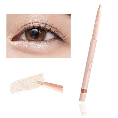 MilleFee Tears EyeBag Pencil Liner (041 Shine Moon Silver) Undereye Highlighter Eyeshadow Stick