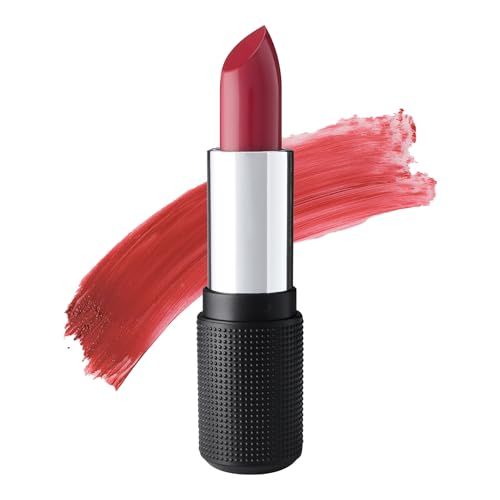 Red Apple Lipstick Appley Ever After Matte Lipstick for Women - Vegan Gluten Free Organic Lipstick - Creamy Lip Color, Nourishing Lip Makeup w Vitamin E - NEUTRAL BRICK RED LIPSTICK SHADE