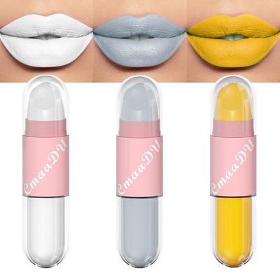 evpct 2 In 1 Matte Lipstick &amp; Long Lasting Smudge Proof Liquid Lipstick Lip Gloss Stain 3Pcs Set for Women Dark Ruby Red Nude Beige Pink Mauve Matte Vegan Long Wear Waterproof 24 Hour Lipstick Set06