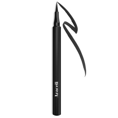 Araceli Beauty Liquid Eyeliner - Water Resistant Long-Lasting Eyeliner Pen - Precision Liquid Eye Liner with Smudge-Proof Formula - Easy Glide &amp; Quick Dry - Perfect for Cat Eye &amp; Winged Looks - Black