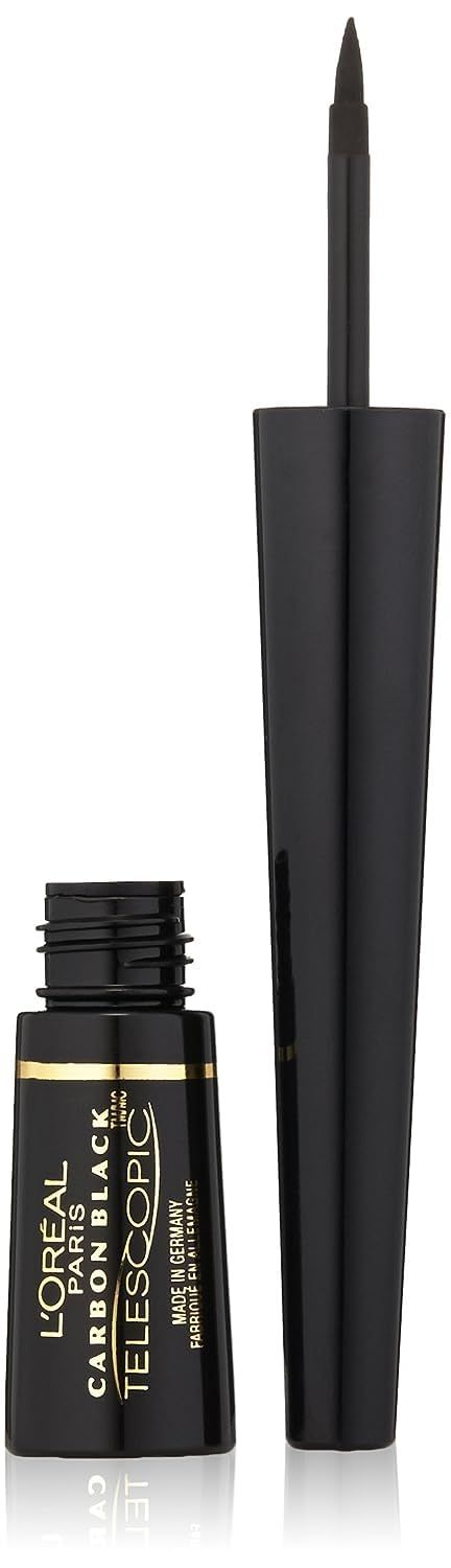 L&#39;Oreal Paris Telescopic Precision Liquid Eyeliner, Carbon Black, 0.08 Oz