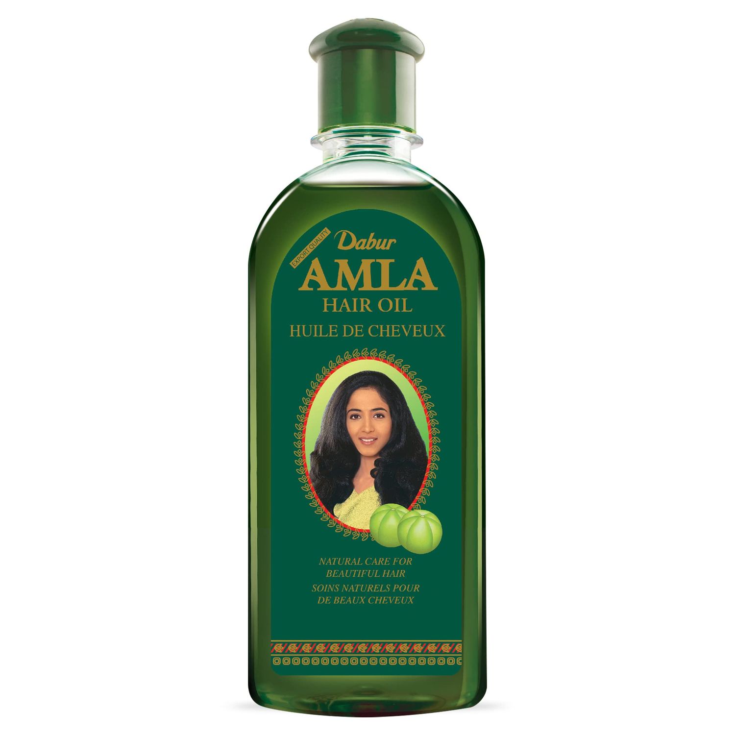 Dabur Amla Hair Oil 500ml - 100% Natural, Enhances Hair Growth, Nourishes Scalp and Hair